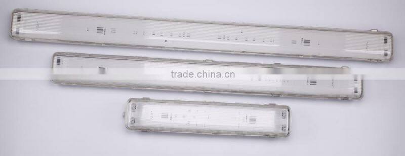 Office LED Lighting 4ft tri-proof T8 twins Fluorescent Batten Fitting