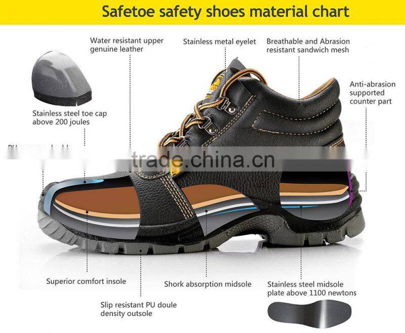 Safety Leather Shoes /safety shoes dubai/safety shoes for driver safety shoes for taxi