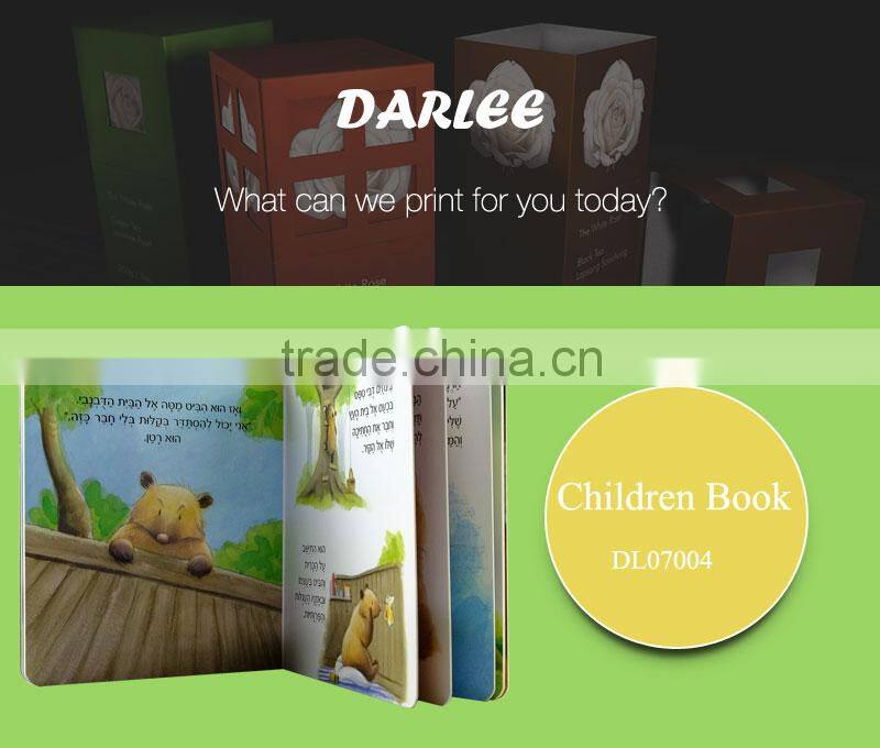 Customized 3d children story book cartoon printing child book for kids