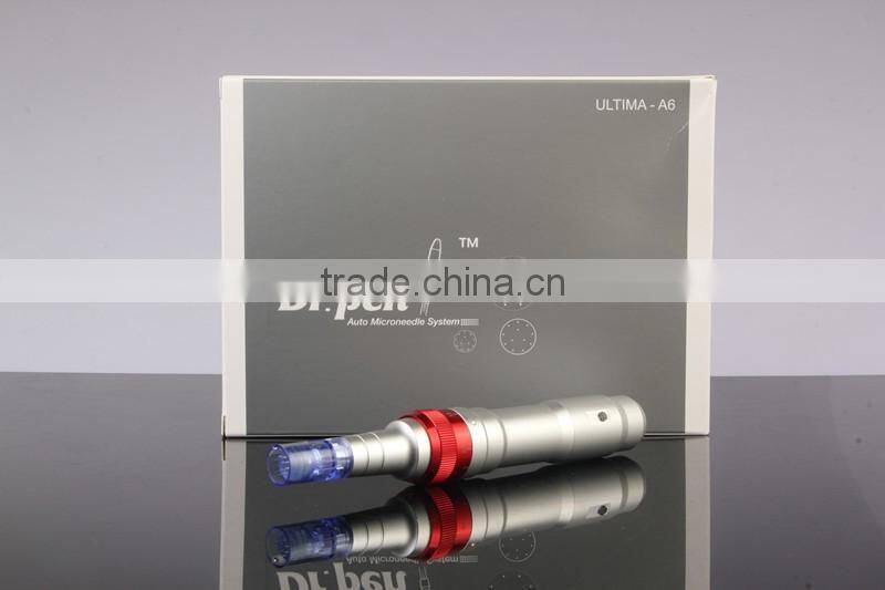 Professional 9 or 12 needles electric derma stamp korea derma pen