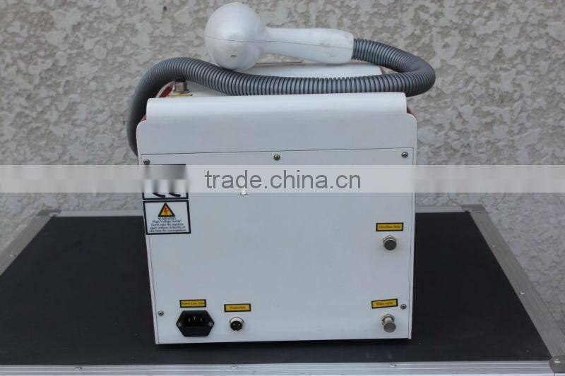 Portable medical design nd yag laser remover tattoo machine 2013