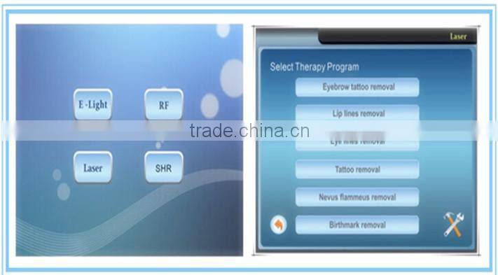 Professional IPL OPT laser beauty machine for fast hair removal