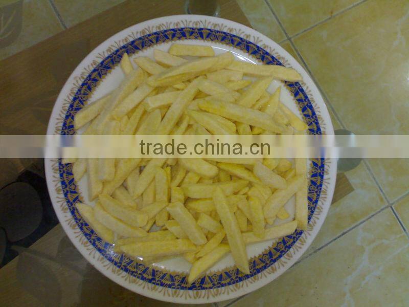 Frozen french fries ( sizes 6x6 , 7x7 , 9x9 . 10x10 , 13x13 ,14x14 mm)