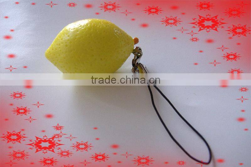 Realistic simulation/fake/artificial green vegetable/fruit mobile pendant,straps/drop ornament/keychain,promotion gift present
