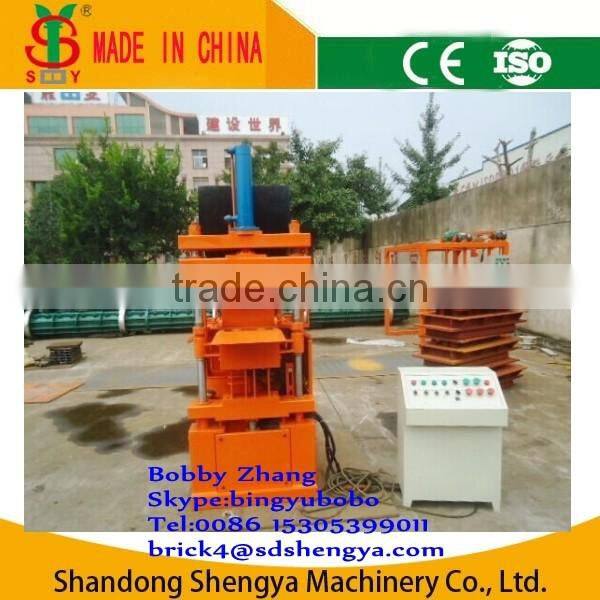 QT4-20 automatic interlocking block making machine for concrete block