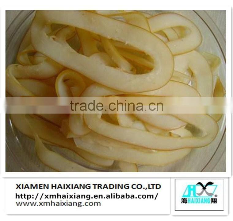 Dried squid snacks