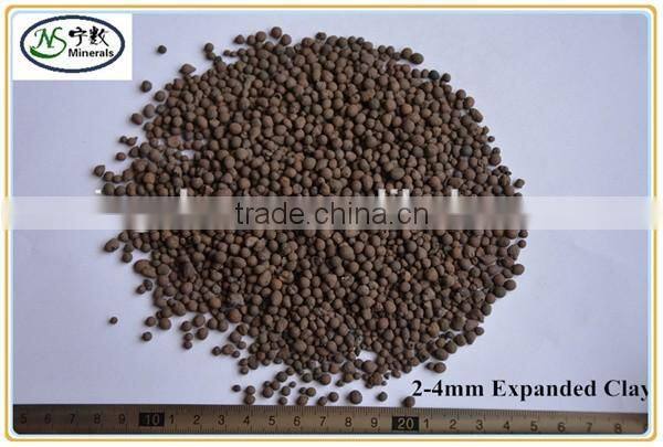 4-8mm Expanded clay(Lightweight expanded clay aggregate) for Lightweight concrete