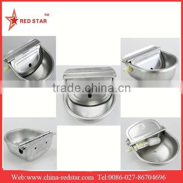 Three Stykes Float Valve Stainless Steel Cow Drinking Bowl