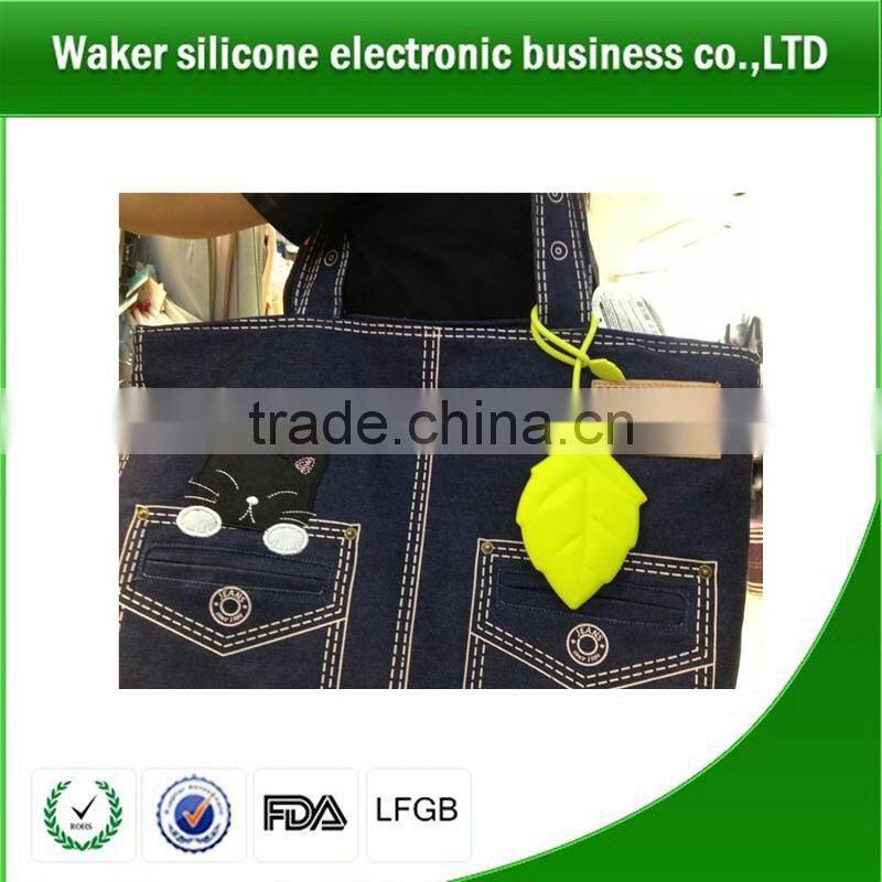 silicone mix color new design key pouch coin wallet