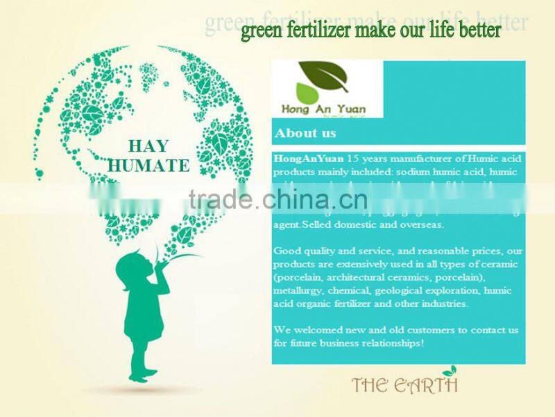 China supplier produce best super potassium fulvic humate fertilizer