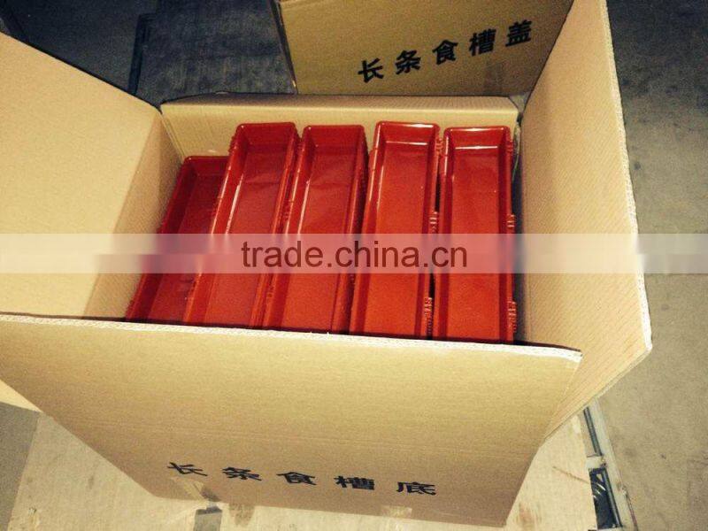 automatic feeder pail and drinker pan, trough,