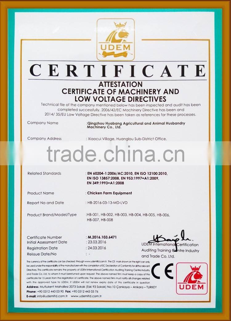 HB Hot selling automatic poultry nipple for chicken nipple drinker system