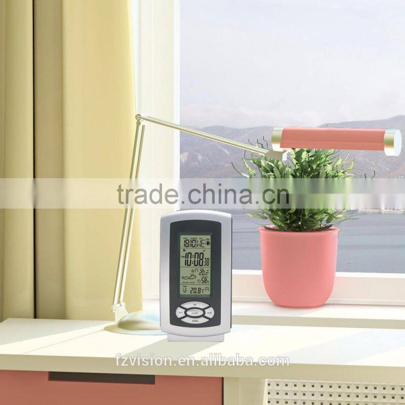 Wilreless Backlight Weather Station with Indoor Thermometer Hygrometer Outdoor 3 Remote Transmitter for weather forcast