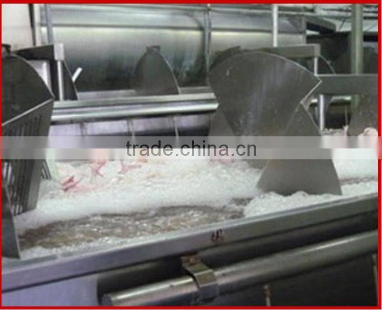 poultry processing slaughtering equipment For chicken slaughterhouse Poultry carcass Screw Pre-chiller