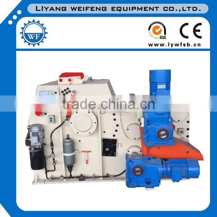 Drum wood chipper used in fiber board factory