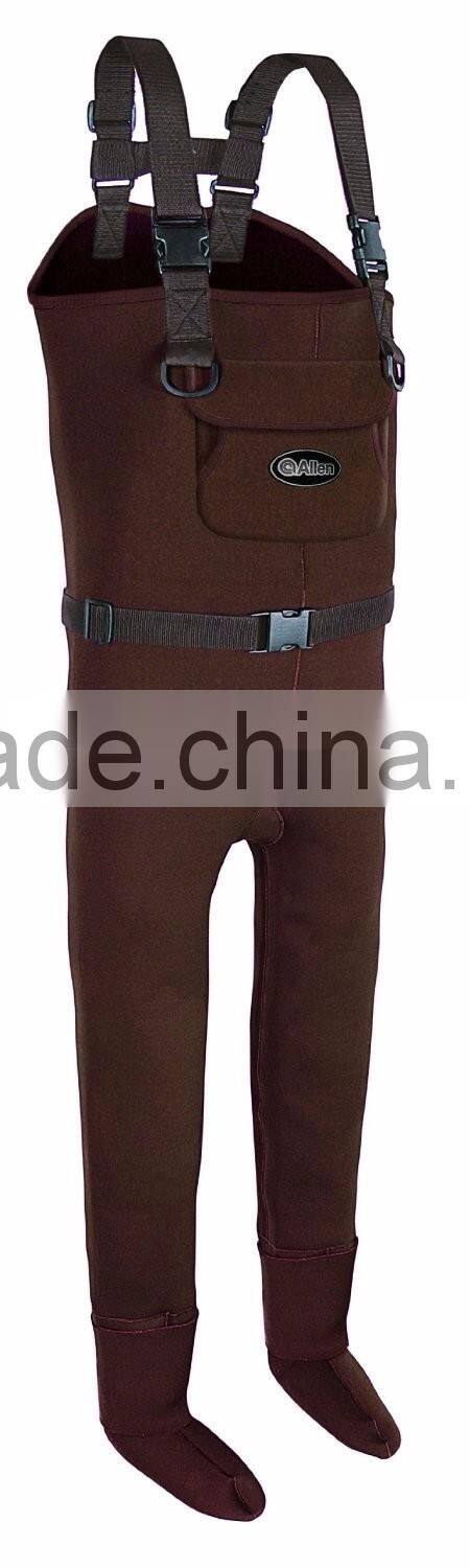 Mens Waterproof Camo Neoprene Hunting Chest Waders