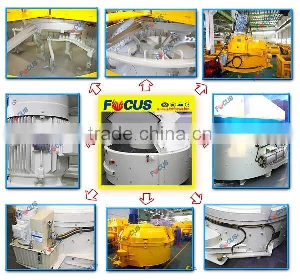 ISO CE Quality MP1000 Planetary Vertical Shaft Concrete Mixer