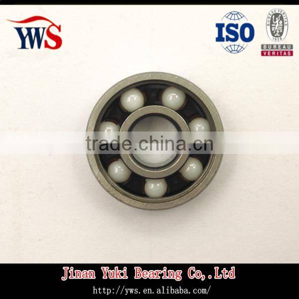 608 open type hybrid ceramic ball bearing with ZrO2 ceramic balls