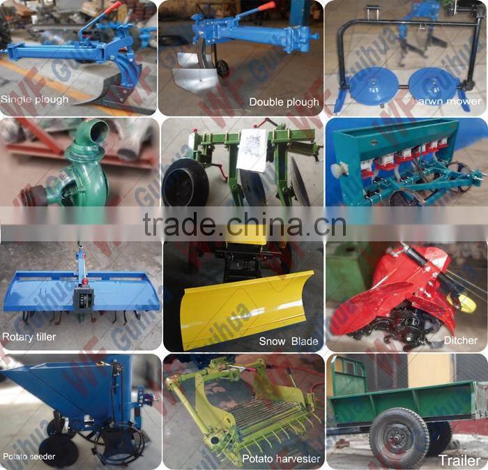 12 hp / 15 HP multi-function agricultural mini farm tractor for sale