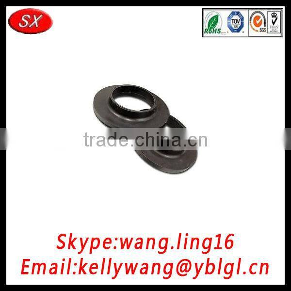 Dongguan manufacture OEM natural adhesive rubber coil spring pad, car coil spring pads