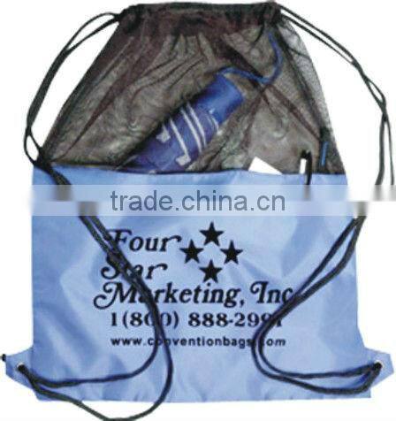 New Design Promotional Polyester Custom Drawstring Bag from hothome ningbo