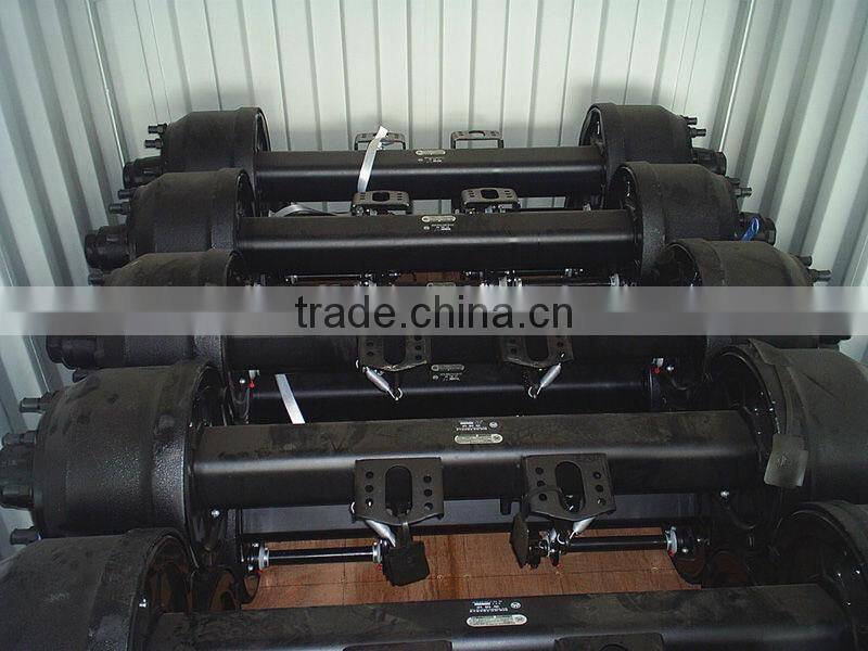China Hot Sale 12T Trailer American Six Spoke Axle