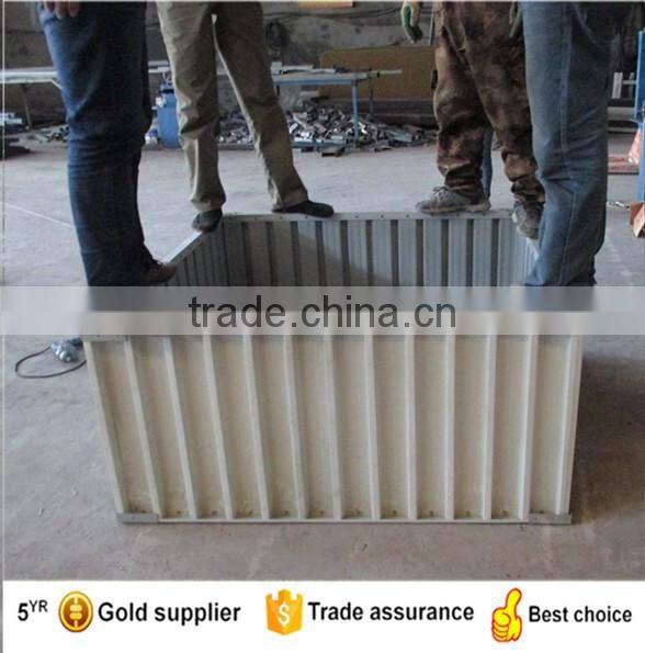 Easy assembly metal garden raised bed