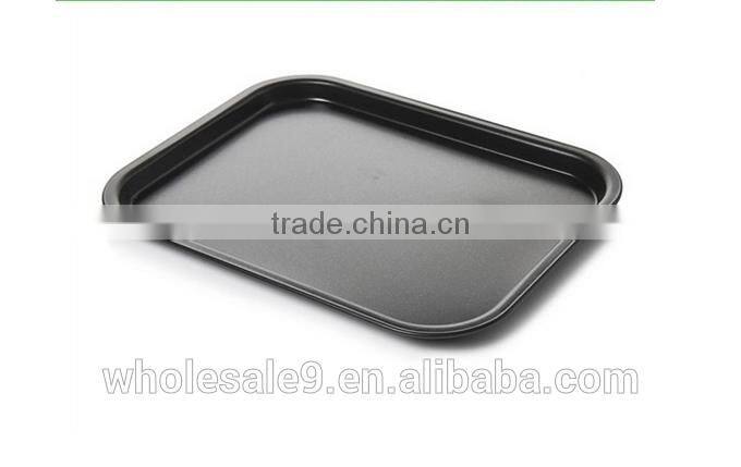 hot sale rectangular non-stick carbon steel baking tray