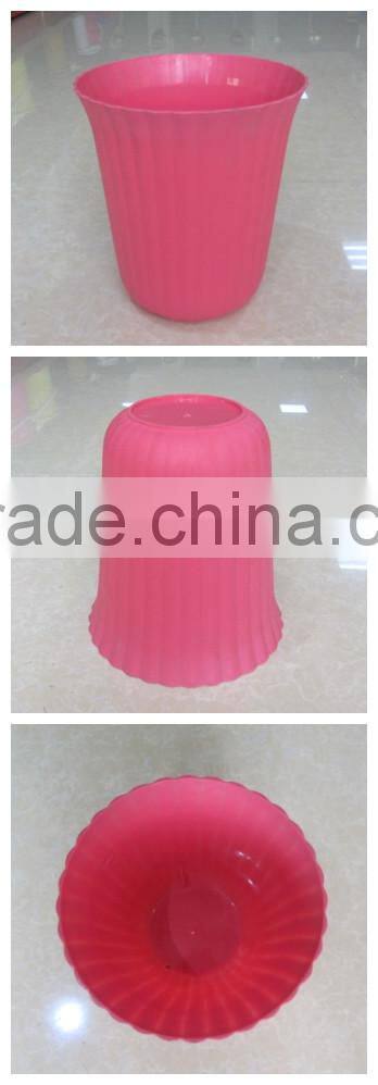 household/office plastic round litter bin without lid