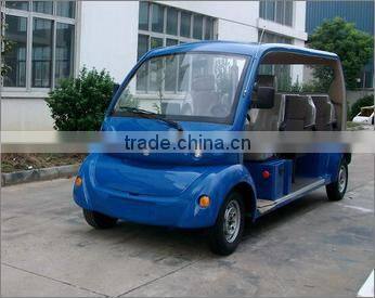 48V4.2KW 6-8 seats electric golf cart tourist car passenger mini car