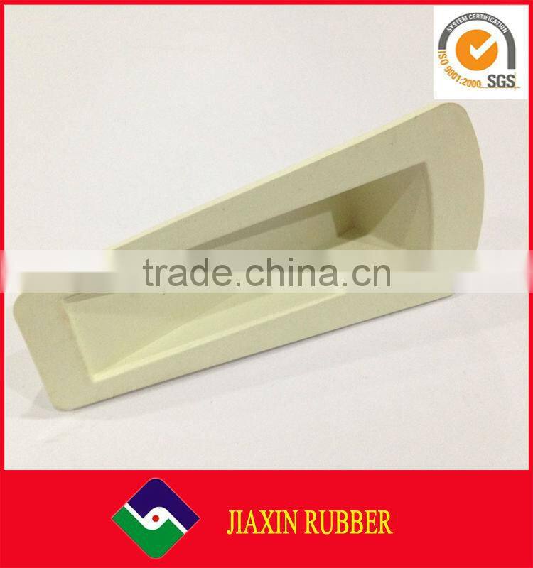 2015 China Manufacturer Black Wedge Decotative Rubber Sliding Door Stopper