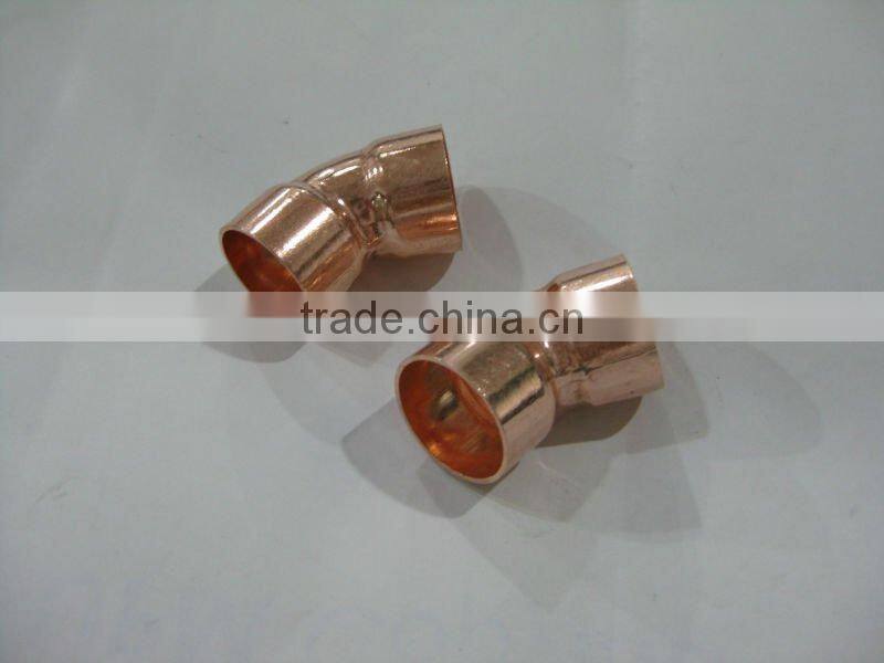 45 degree copper elbow