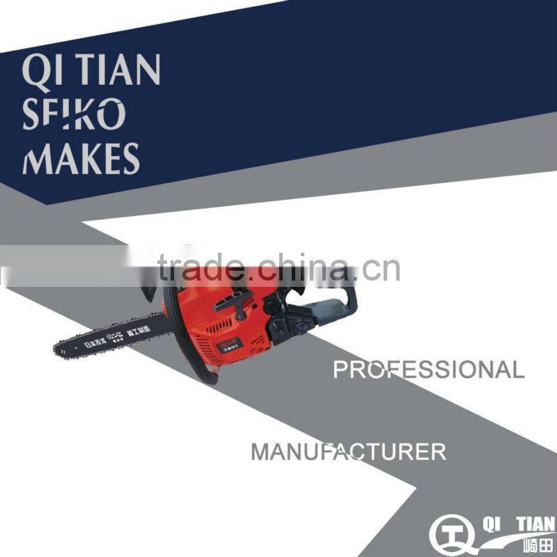 2015 Hot sale Professional 52cc Petrol Steel Chain Saw Wood Cutting Machine