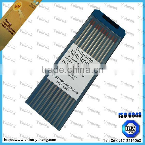 2% Tho2 wolfram tungsten steel electrode