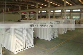 50Hz 400V Electric 2mw Trailer Mounted Containerized Diesel Generator With MTU