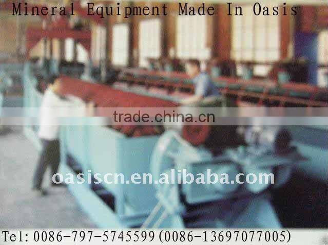 Log washer/Twin spiral washing