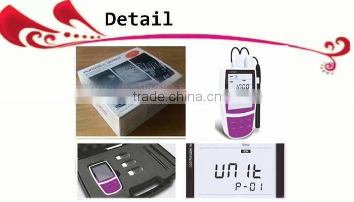 Digital Portable pH /ORP/Ion/oC/oF Meter