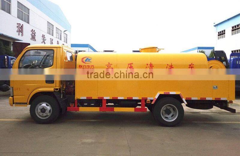4*2 DFAC Two Wheel Diesel 5m3 Mini High Pressure Water Cleaning Camion Prices