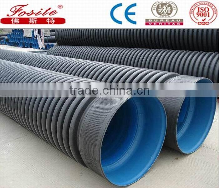 HDPE perforated corrugated pipe high quality good price large diameter