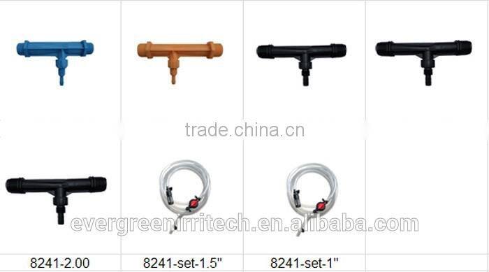 High quality Mazzei Venturi Fertilizer Injectors suite