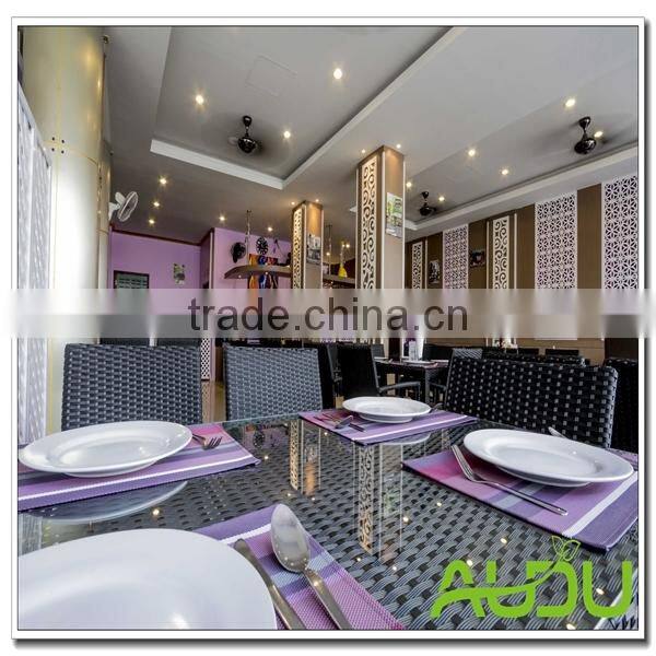 Audu Cane Bistro Set/Cane Material Hotel Bistro Set