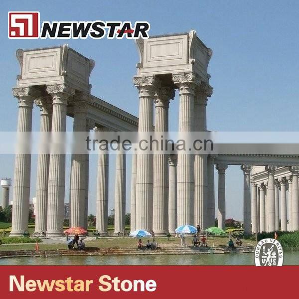 Newstar granite marble stone pillar design