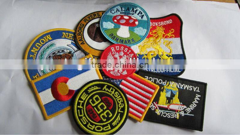Adhensive emboridery patch
