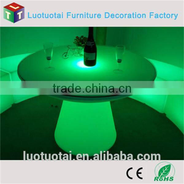 waterproof glowing color change remote control led bar table