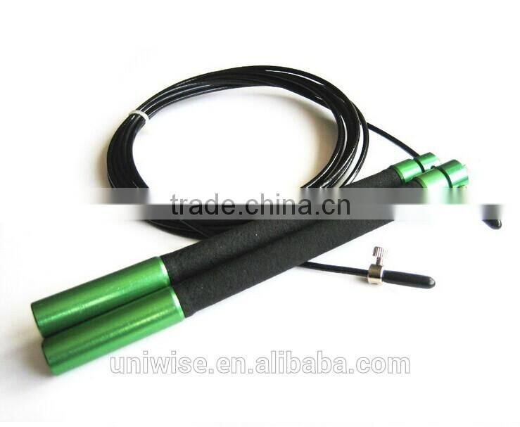 UIC-JR15 Green or silver skipping rope-Buy gym surge Jump Rope,speed rope