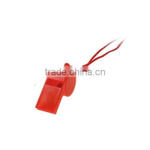 Best selling plastic whistle with necklace