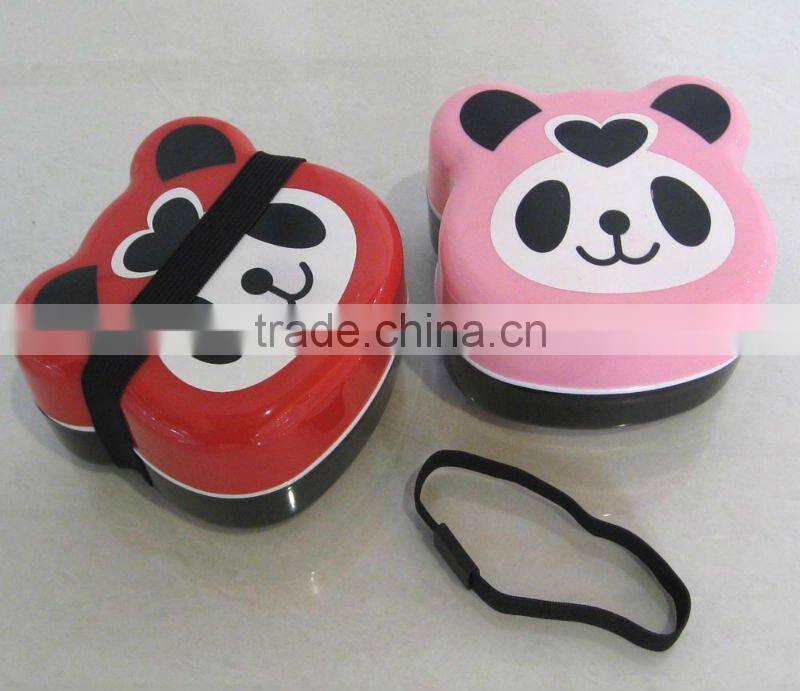 PP cartoon plastic bento lunch box for children kids