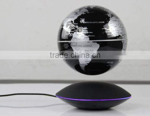 Magnetic Floating Levitation Globe Unique Maglev Globe silver Color