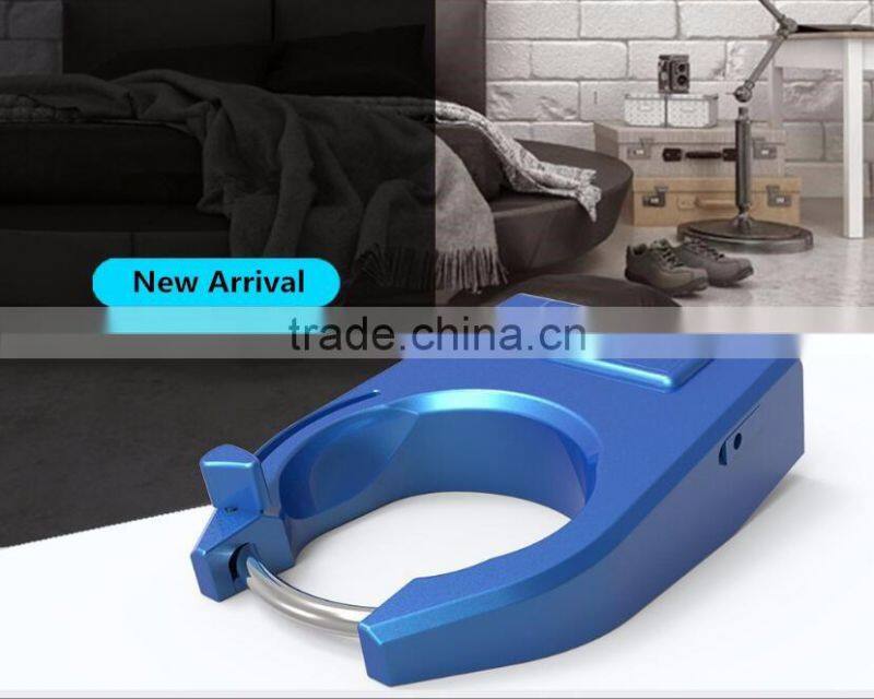 Smart Anti-theft Bluetooth Bicycle Lock, Fashion Horseshoe Design Bicycle Electric Lock With Alarm For Wholesale