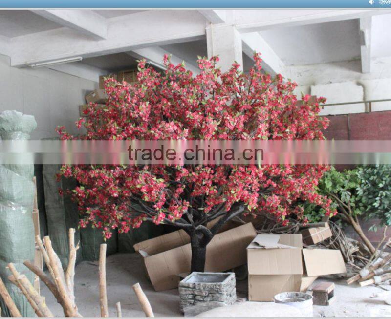 Cherry Blossoms Artificial Floral Tree Decorations,Fake Cherry Blossom Tree For Sale